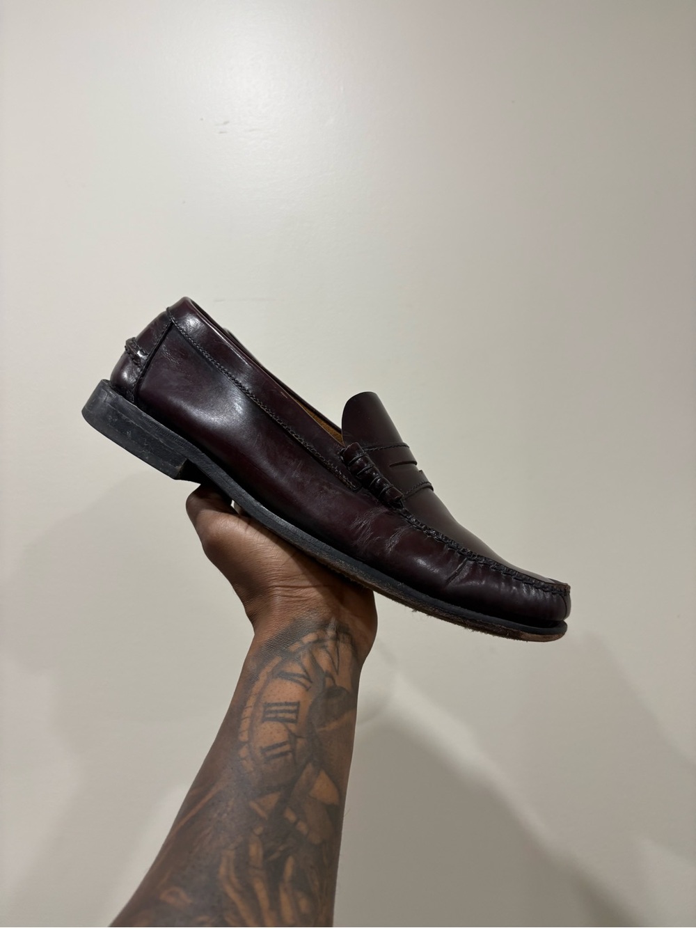 Vintage Leather Florsheim Penny Loafers